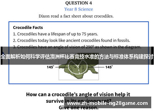 全面解析如何科学评估澳洲杯比赛竞技水准的方法与标准体系构建探讨 全面解析如何科学评估澳洲杯比赛竞技水准的方法与标准体系构建探讨
