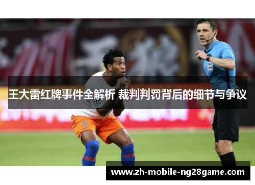王大雷红牌事件全解析 裁判判罚背后的细节与争议